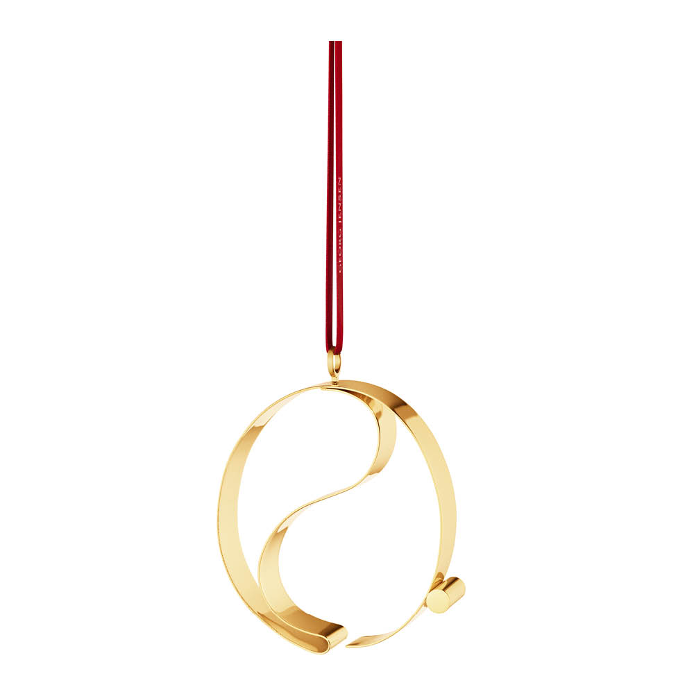 Georg Jensen Ornament pyntebokstav Ø gull
