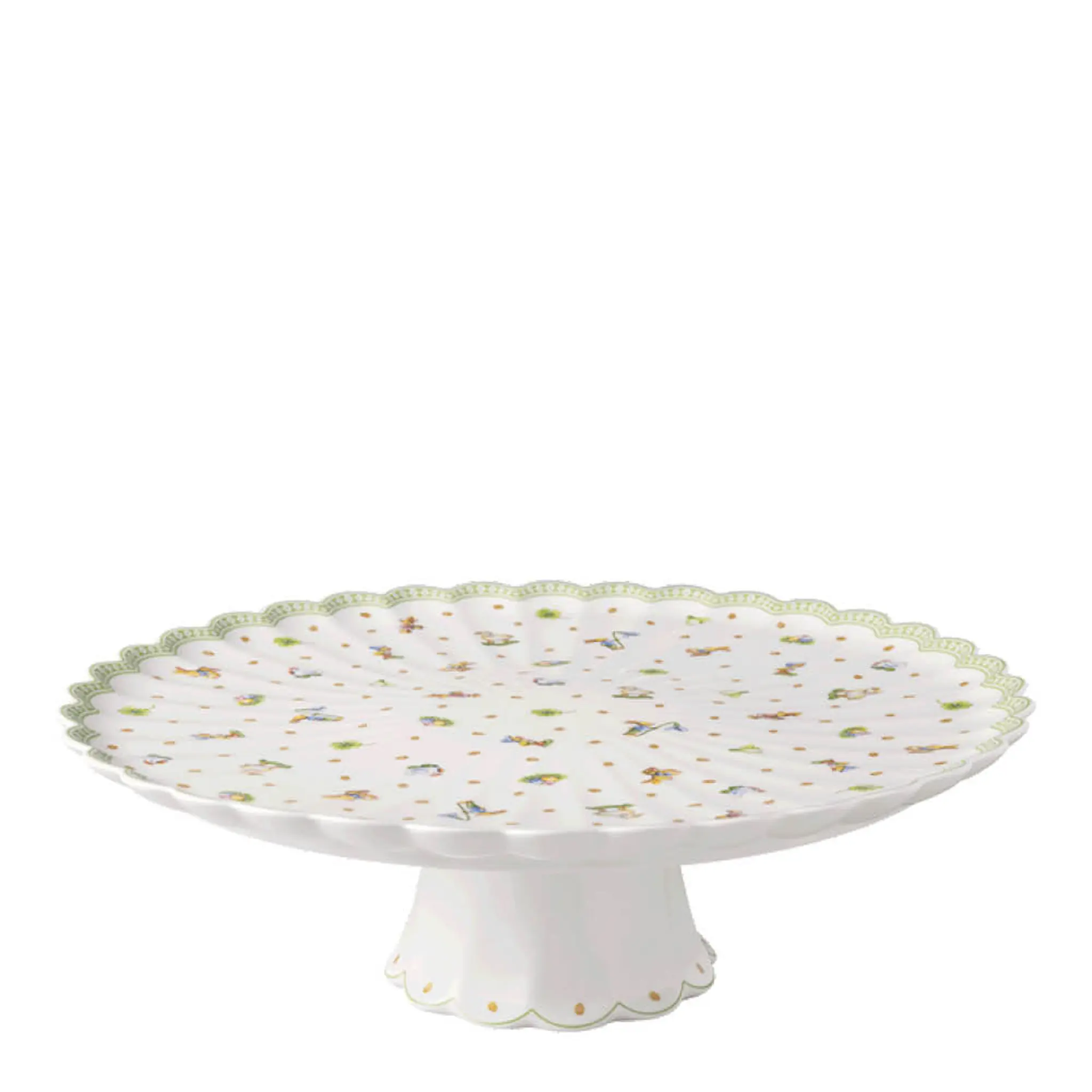Villeroy & Boch Easter Delight tårtfat 31,5 cm grön