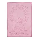 Mumin handduk 50x70 cm Förälskade rosa