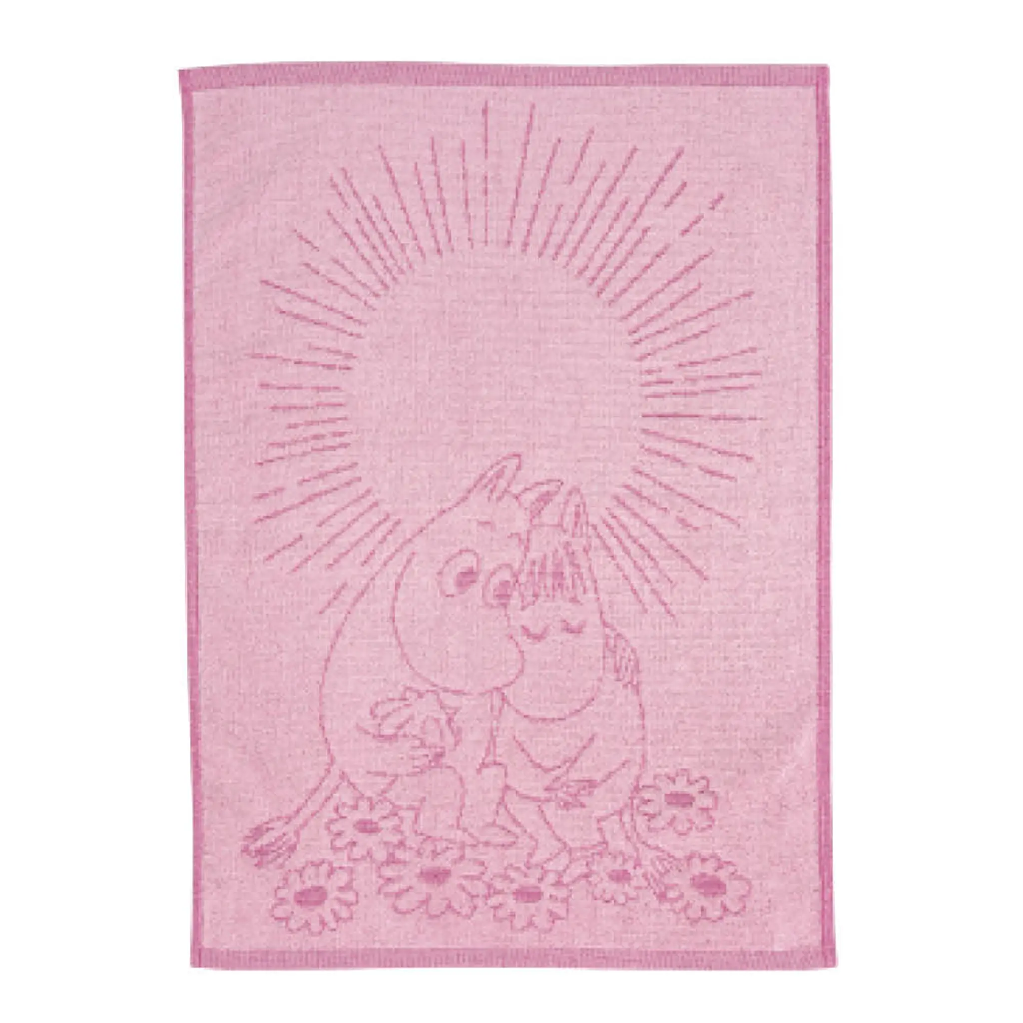 Moomin Arabia Mumin handduk 50x70 cm Förälskade rosa