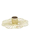 Sun Ljusstake 11x2 cm Guld