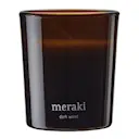 Doftljus dark wood 7x6 cm brun
