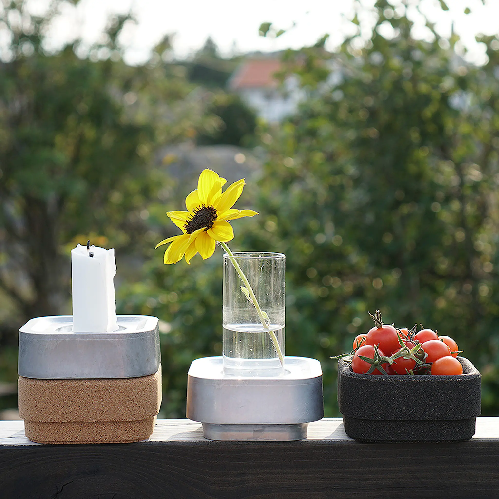 Born in Sweden Stumpastaken Ettan Kynttilänjalka Kiillotettu Alumiini