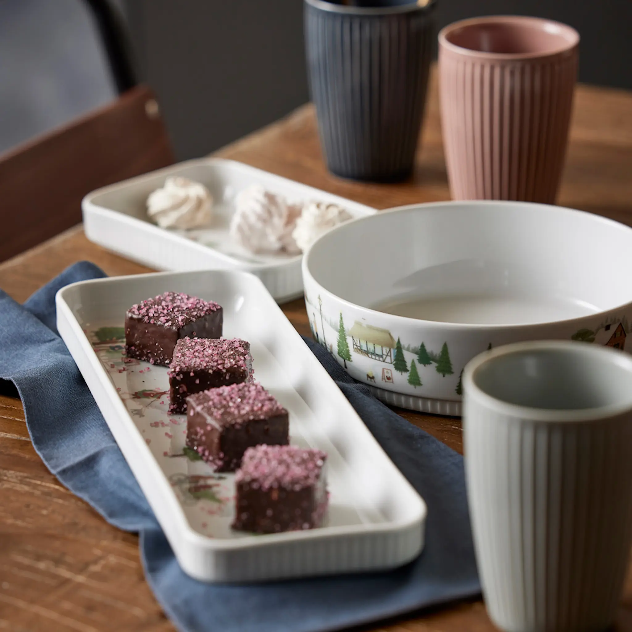 Pillivuyt Vinter Fat 36x12 cm Vit