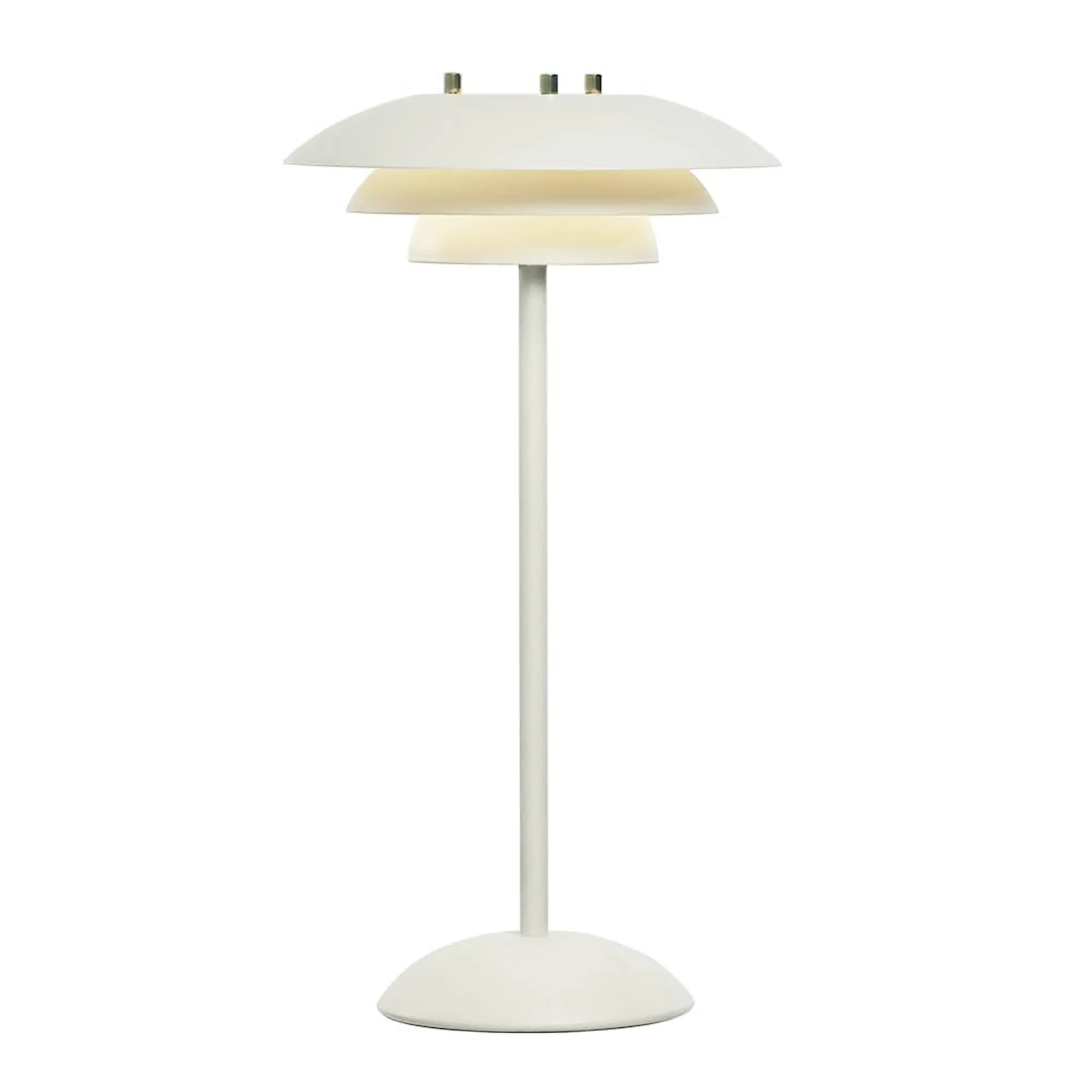 Aneta Lighting Epsilon Recharge pöytävalaisin kannettava 37 cm valkoinen