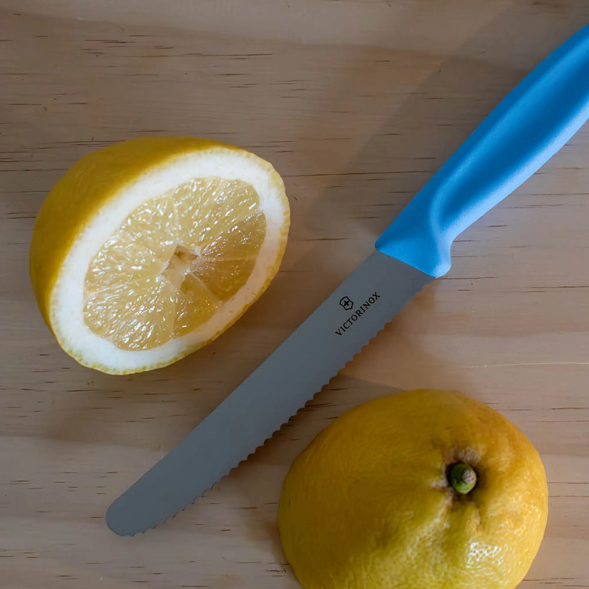 Victorinox Swiss Classic tomatkniv 11 cm lys blå