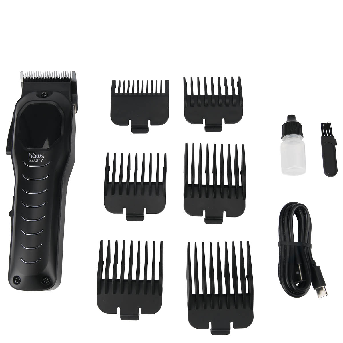 Hâws Beauty Hårtrimmerset svart