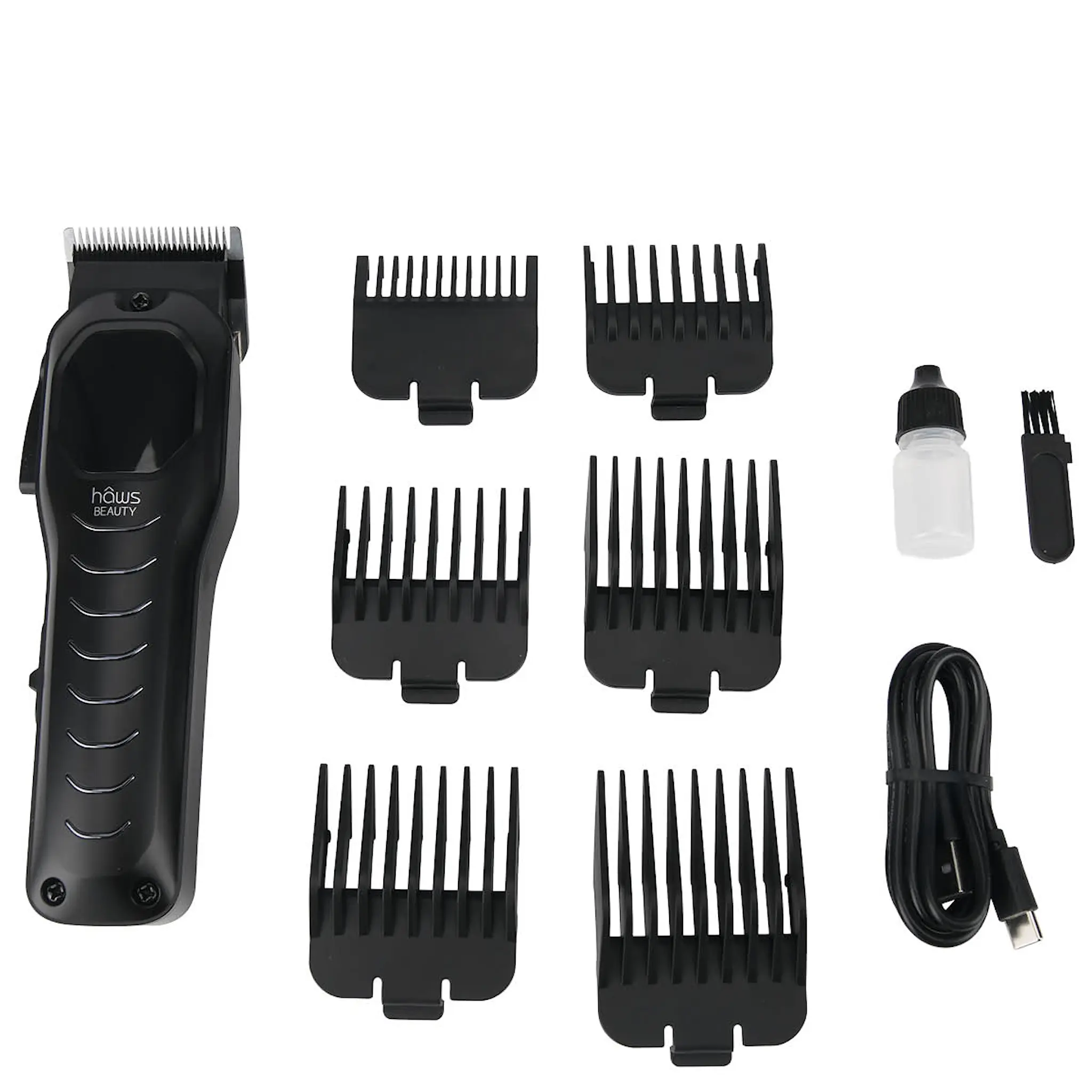 Hâws Beauty Hårtrimmerset svart