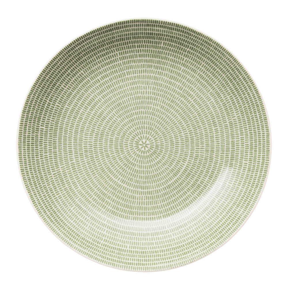 Arabia 24h tallerken 20 cm Avec grønn