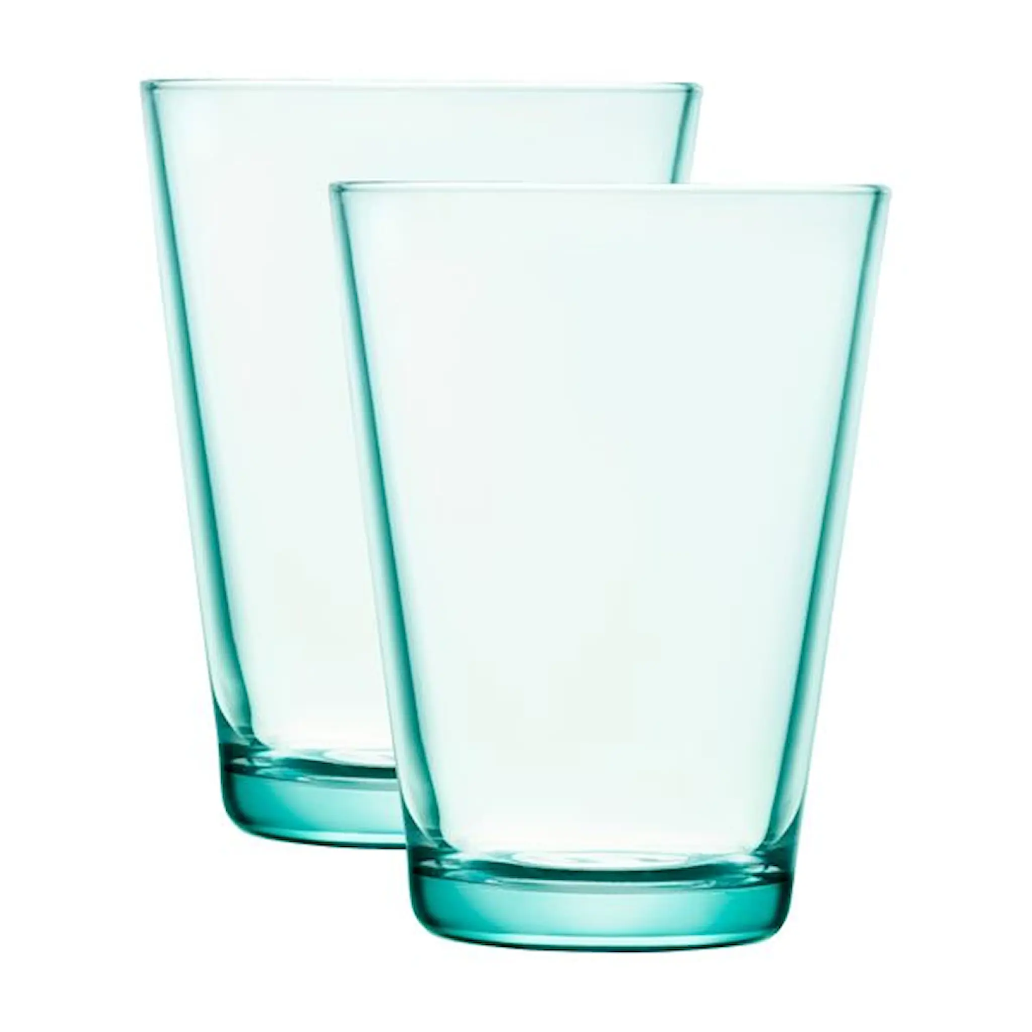 iittala Kartio Glas 40 cl 2-pack Vattengrön