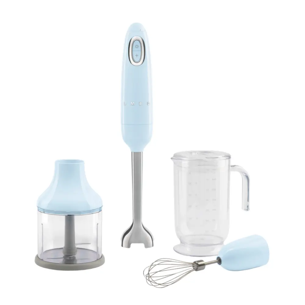 Stavmikser med tilbehør HBF03 pastellblå