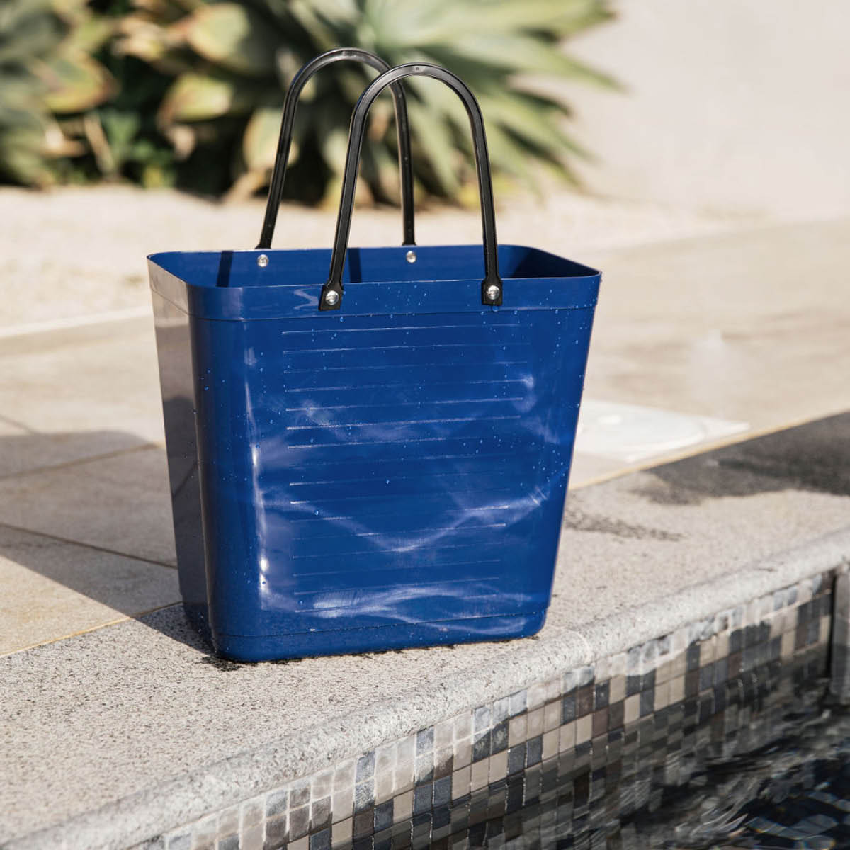 Hinza Recycled Plastic Laukku korkea 14 L Sininen