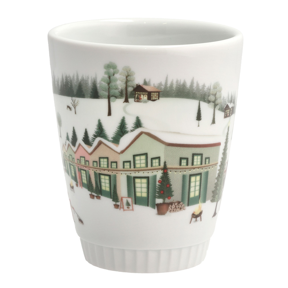 Pillivuyt Vinter krus 27 cl Ildfast porselen hvit