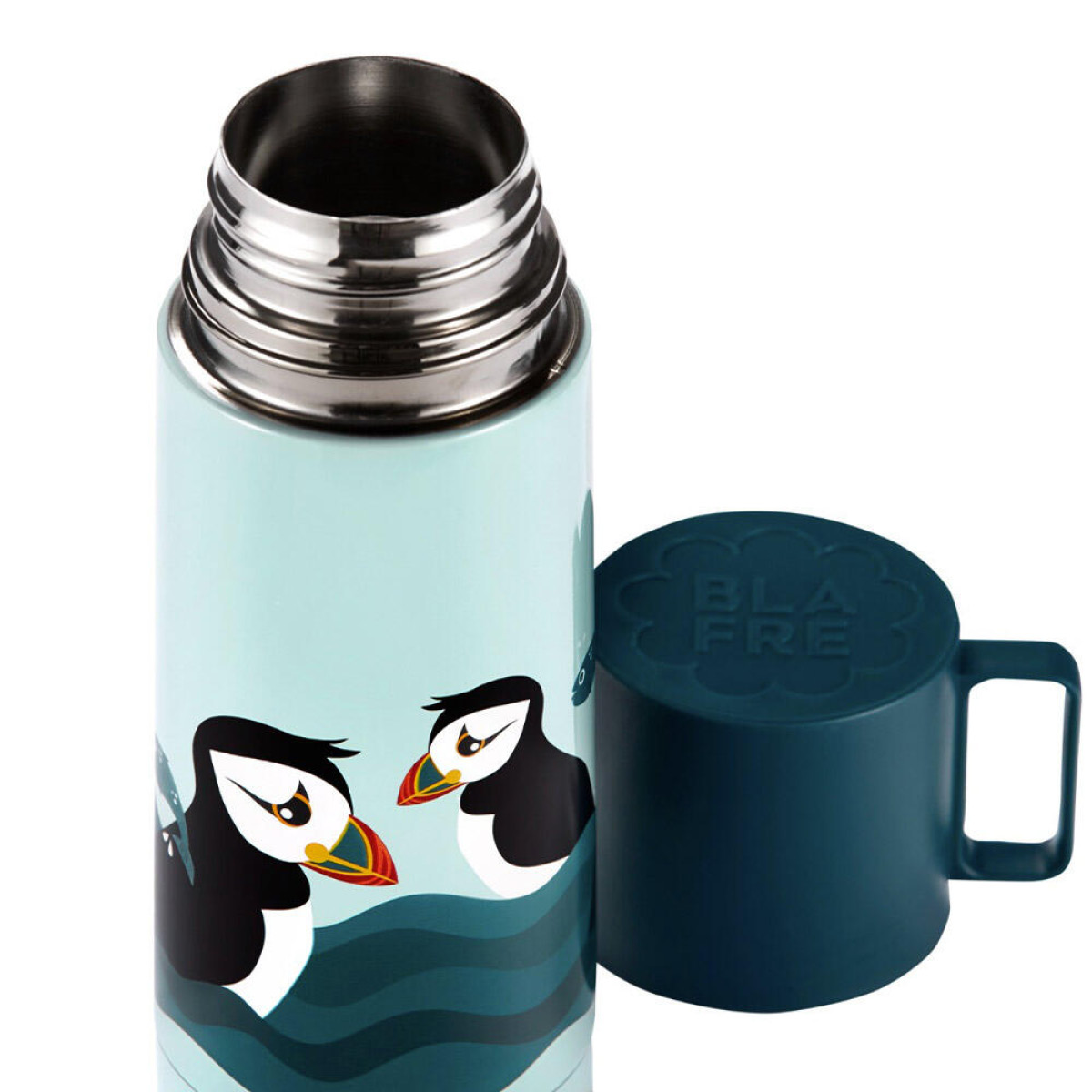 Blafre Lunnefågel termos 350 ml blå