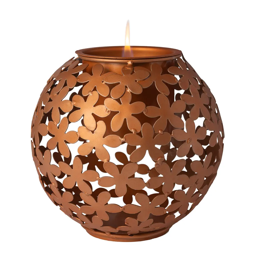 Hortensia Sisustustuli 25 cm Kupari