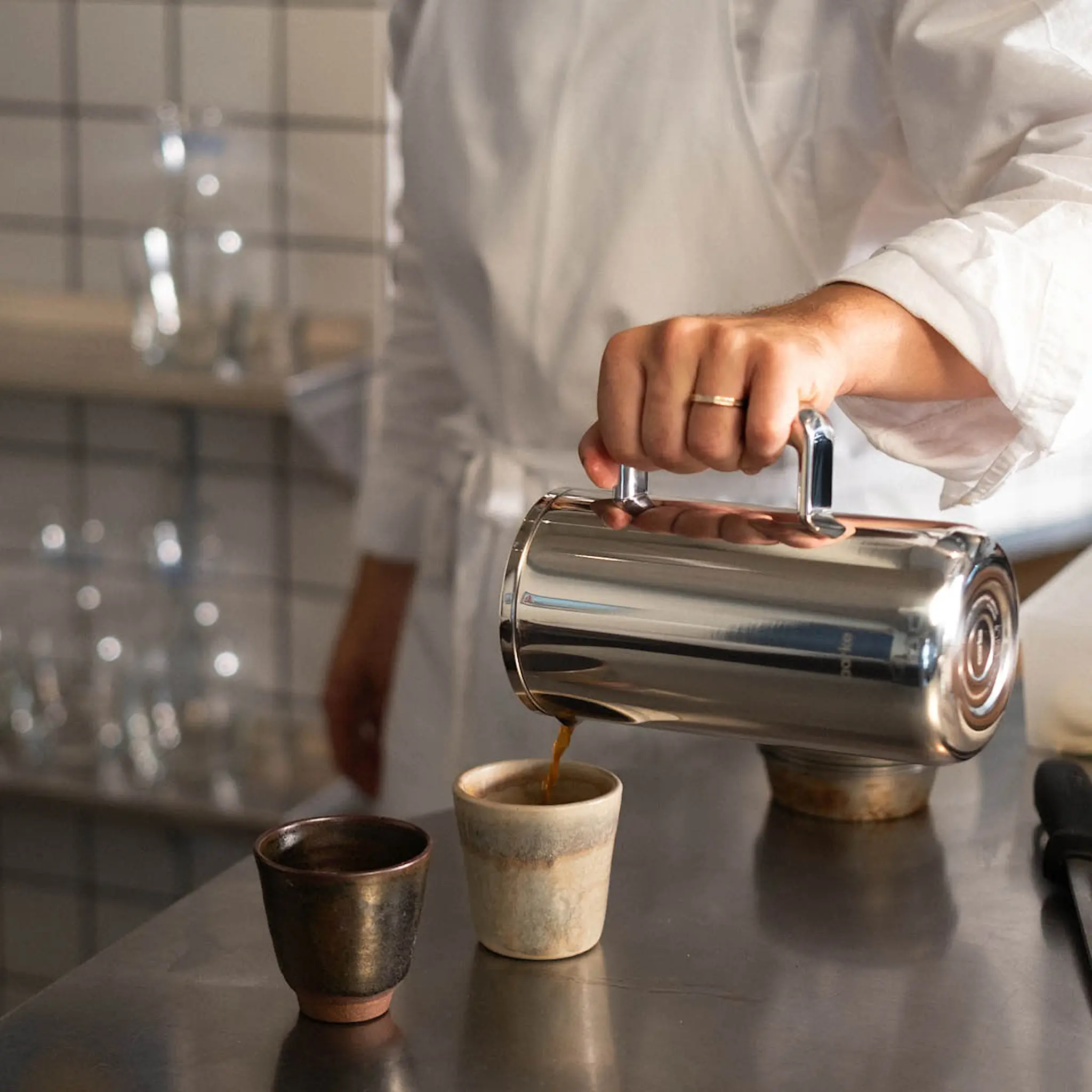 Aarke Aarke Pressopannu 1 L Ruostumaton teräs