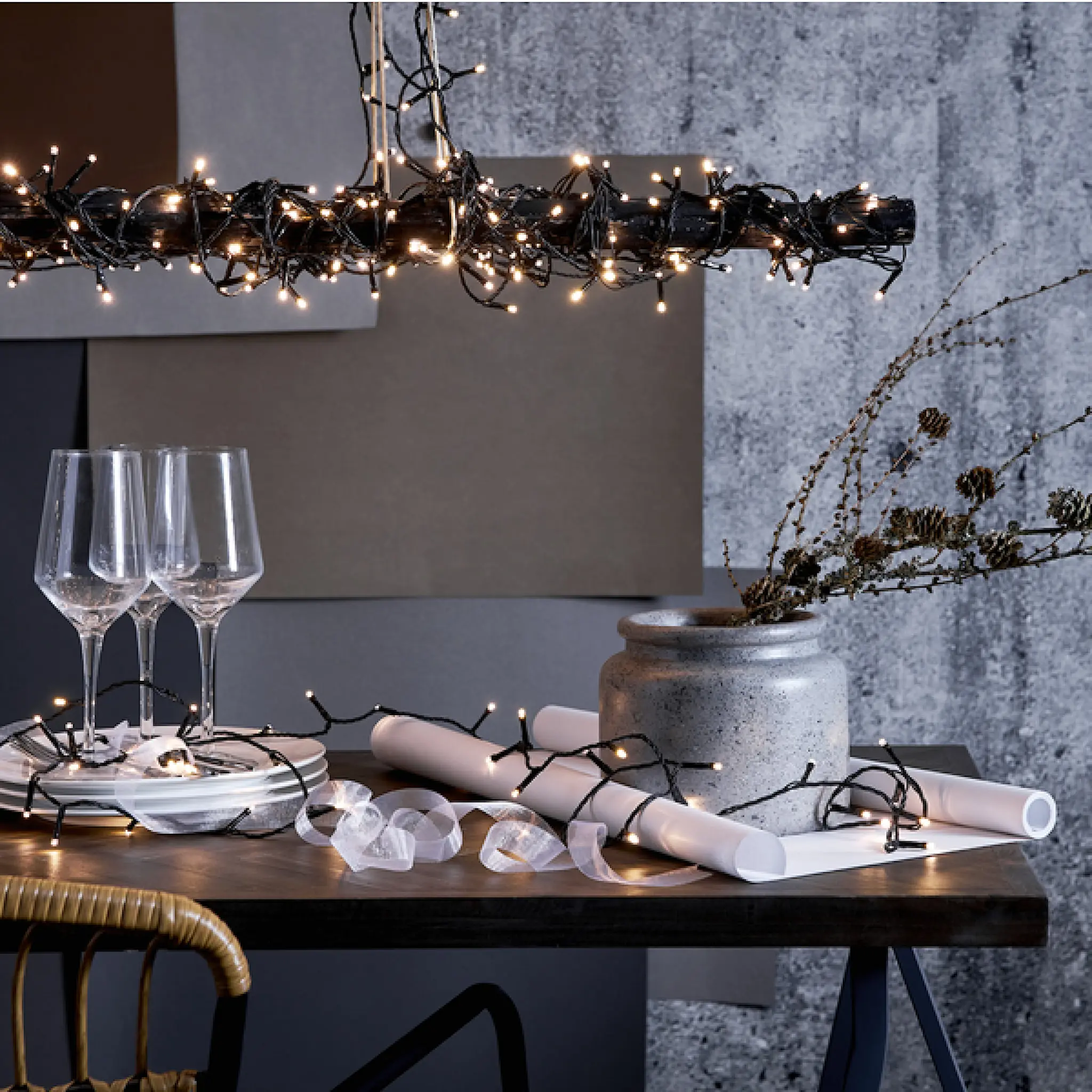 Star Trading Crispy Ice White Valosarja 180 lamppua