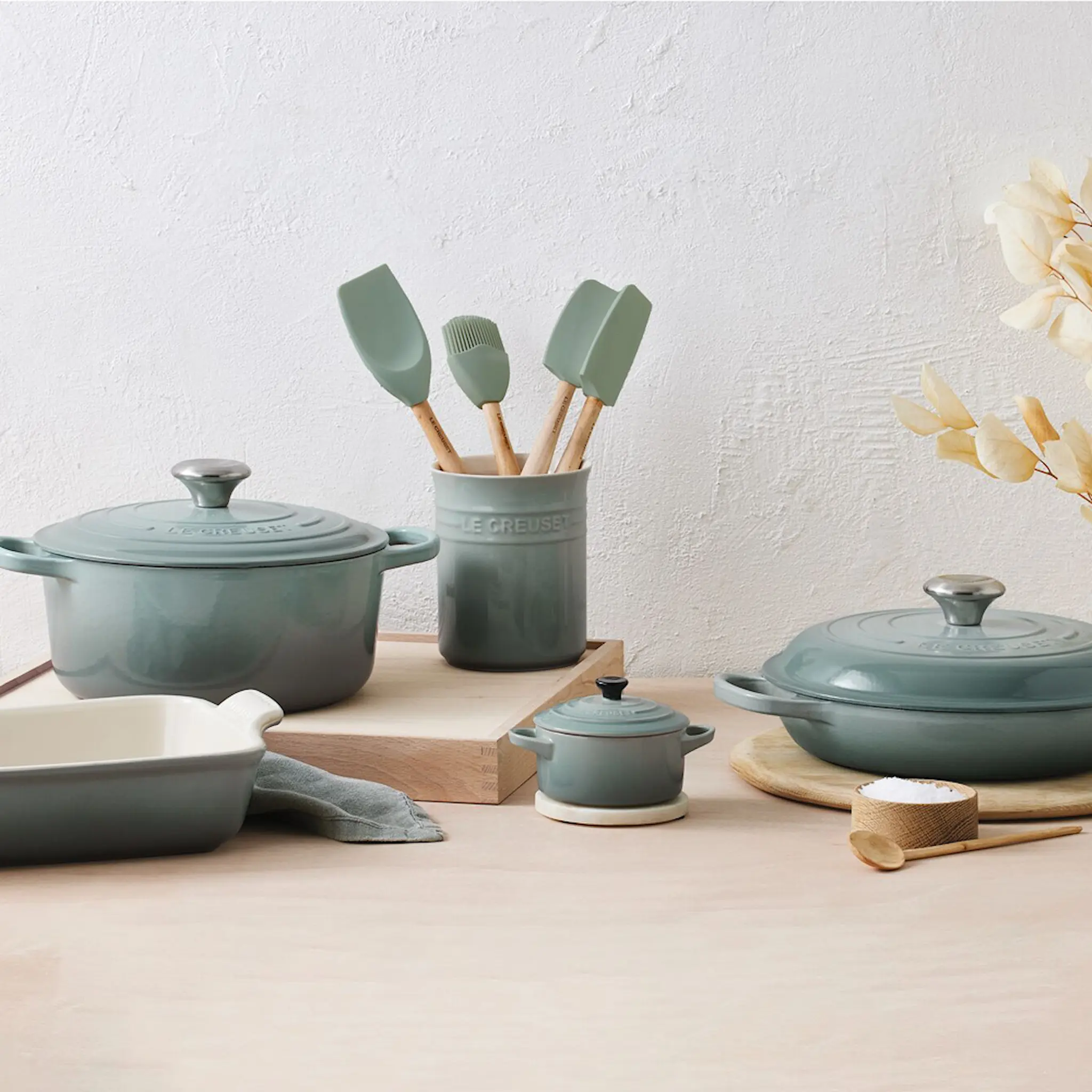 Le Creuset Signature minigryta ugnsform 0,25 L sea salt