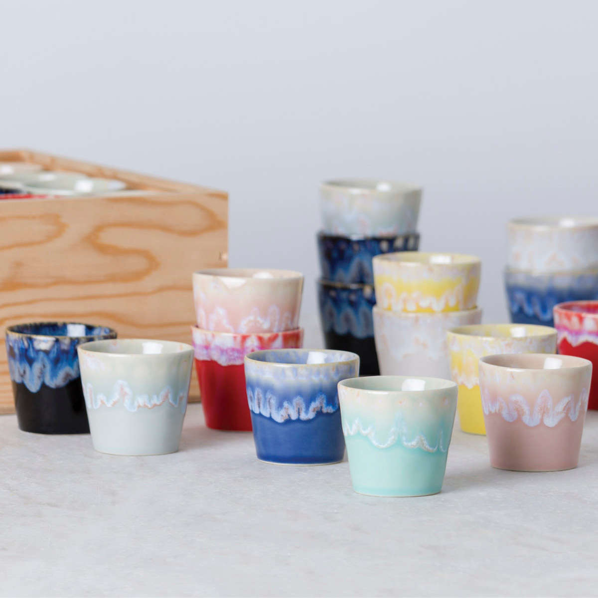 Costa Nova Gres Kuppi 21 cl 8x7,5 cm Minttu