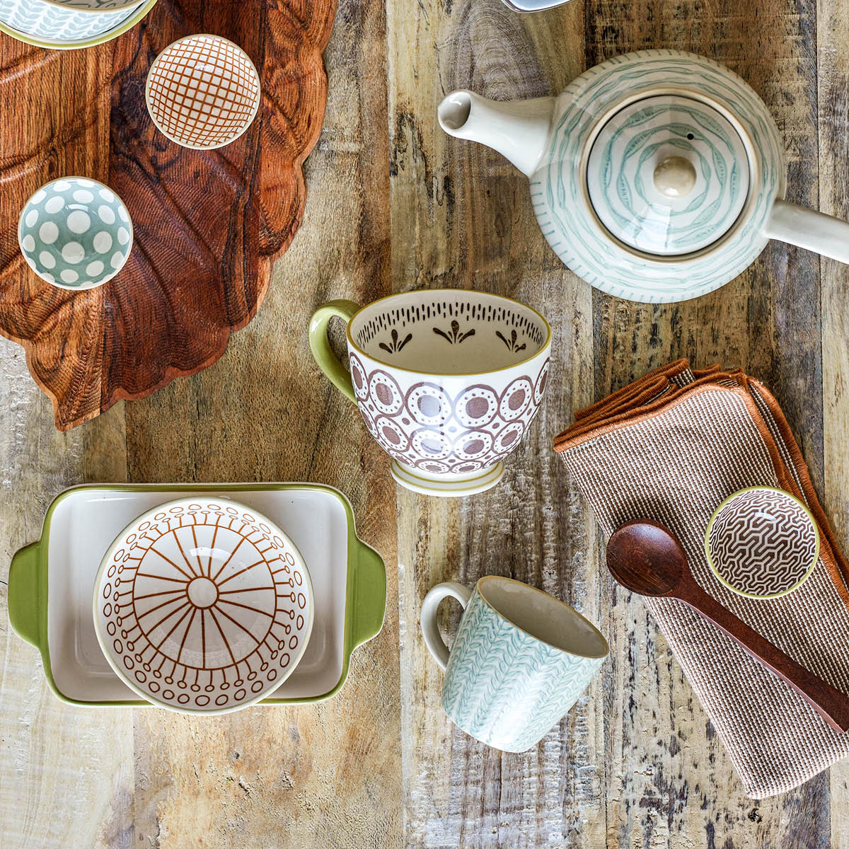 Creative Collection Maple mugg 20 cl grön