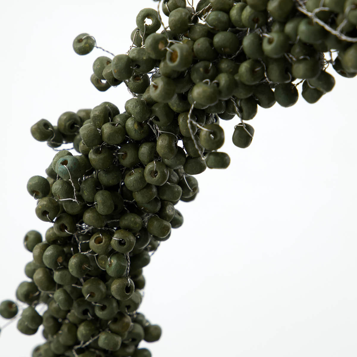 House Doctor Winter krans 33 cm grön