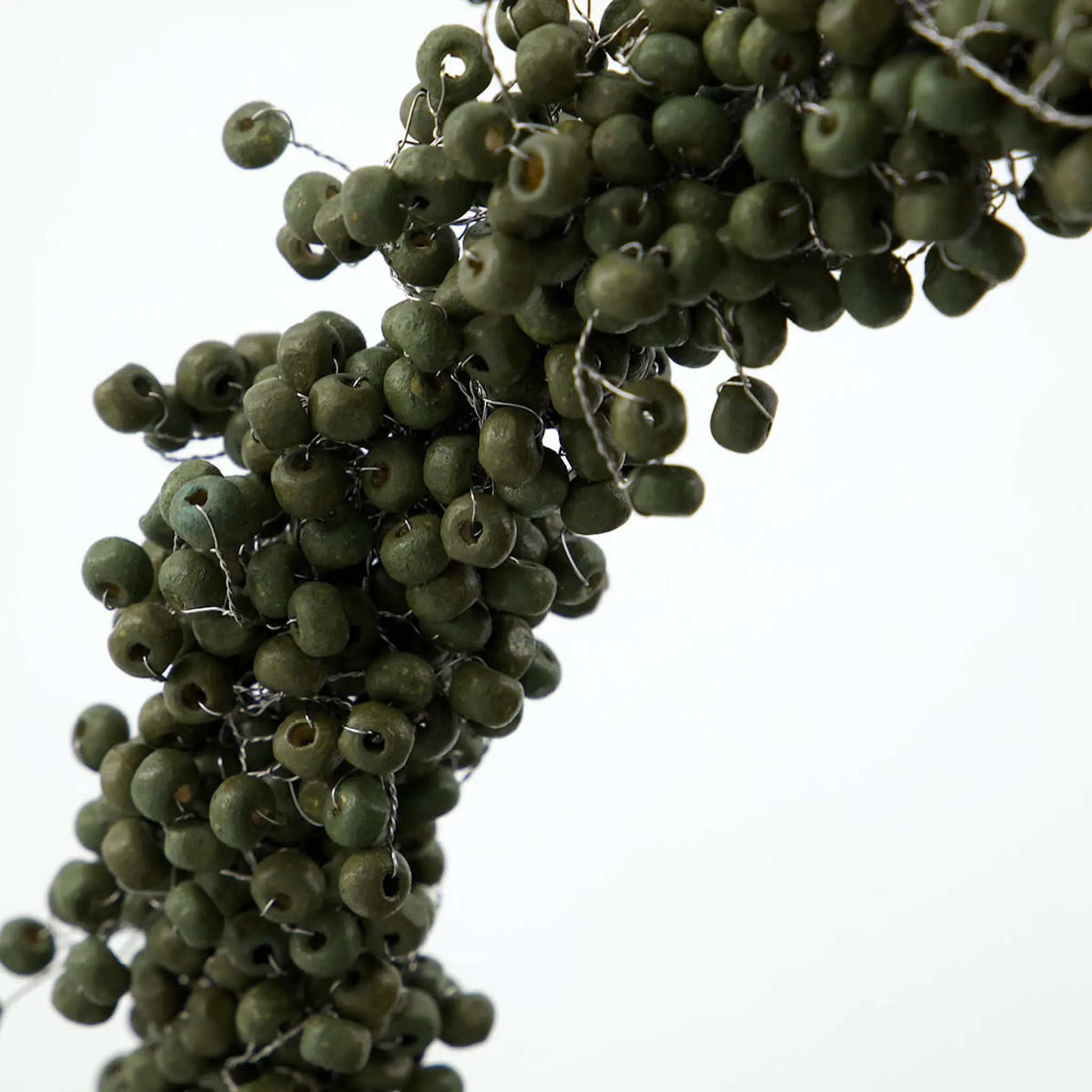 House Doctor Winter krans 33 cm grön