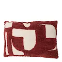 Olica kudde 60x40 cm röd/vit