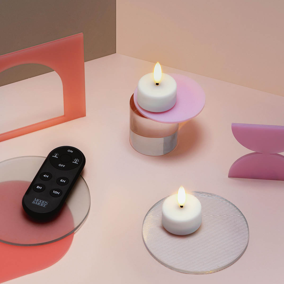 Moods & More Fjernkontroll til LED-lys svart