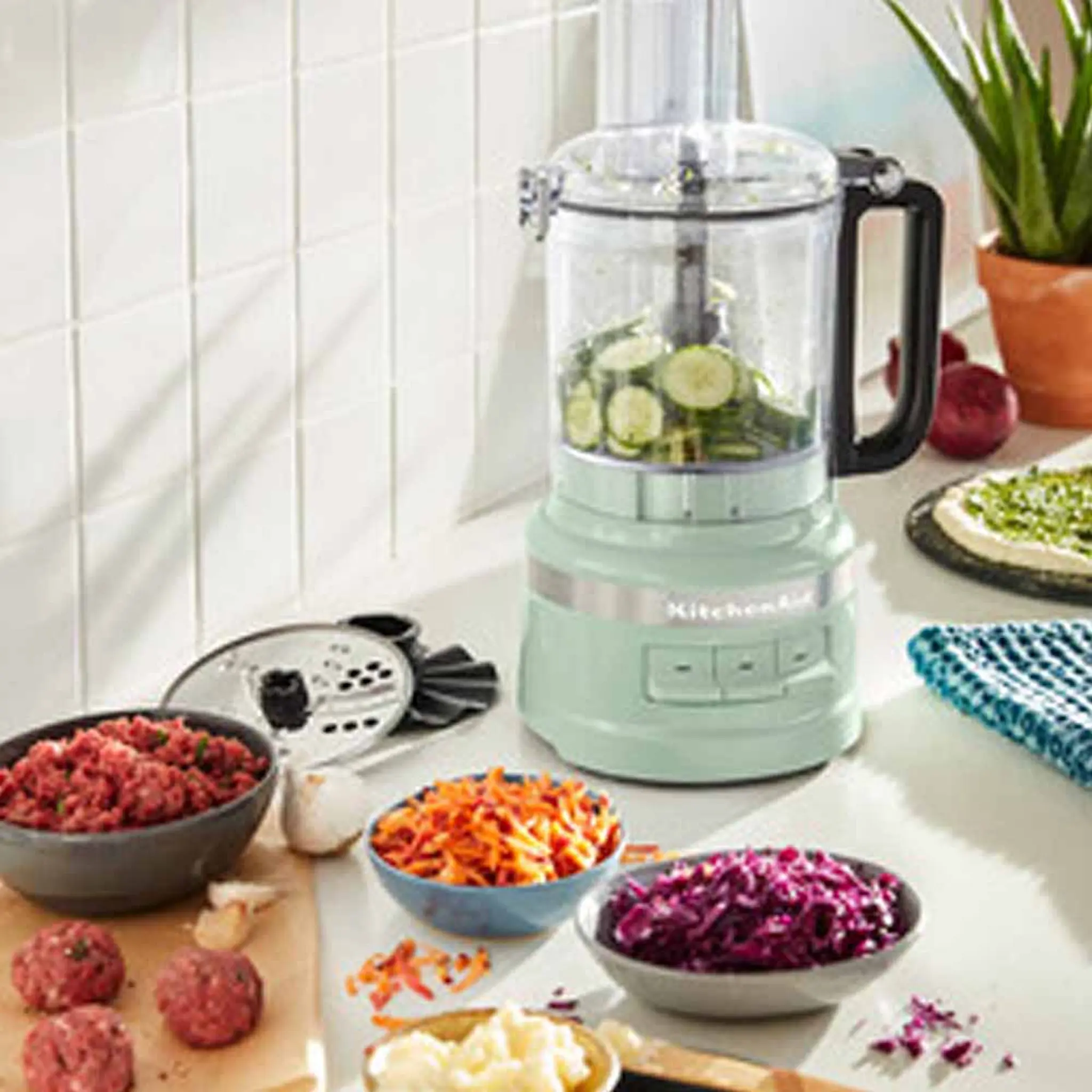 KitchenAid KitchenAid KitchenAid Matberedare 2,1 L 5KFP0921 Pistage