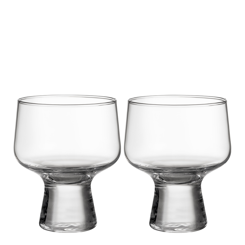 iittala - Solare Jalallinen Lasi 29 cl 2 kpl Kirkas