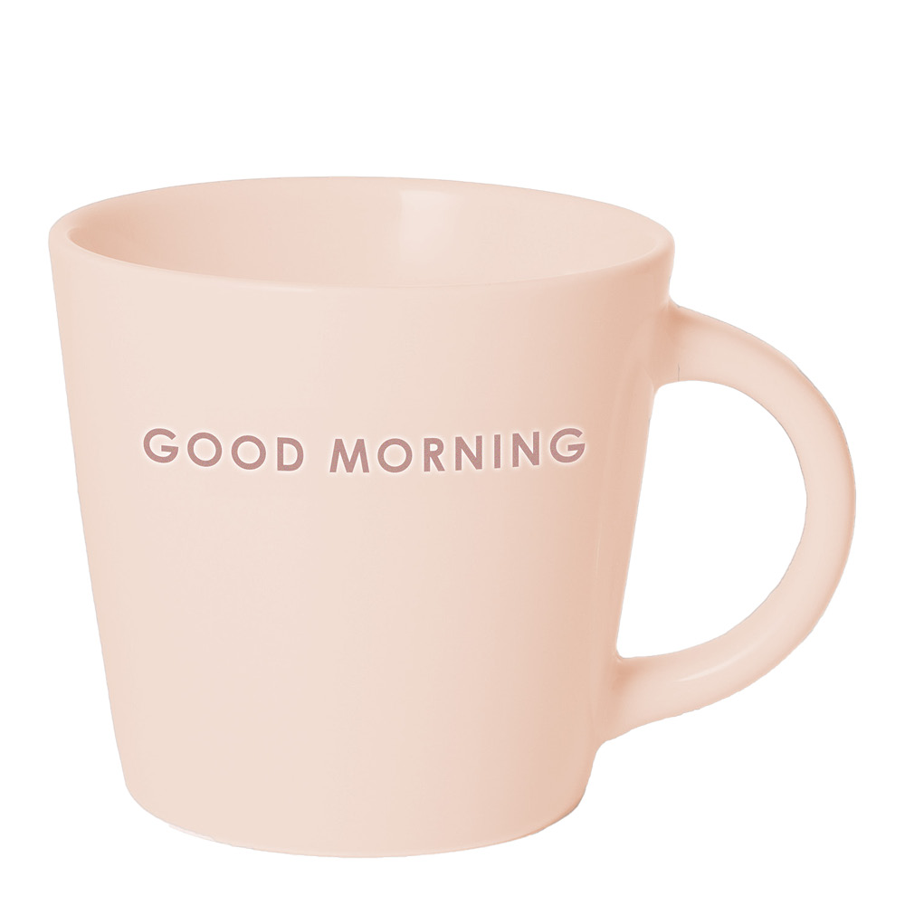 Vondels - Classic Cups Muki Good morning 25 cl Ecru
