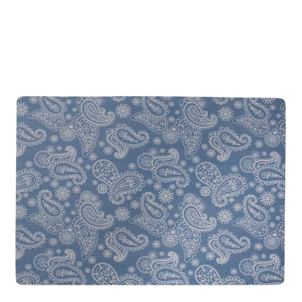 Paisley Pöytätabletti 43X30 cm Sininen