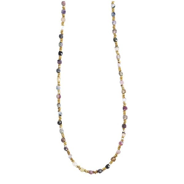 Semi-Precios halsband 45 cm guld