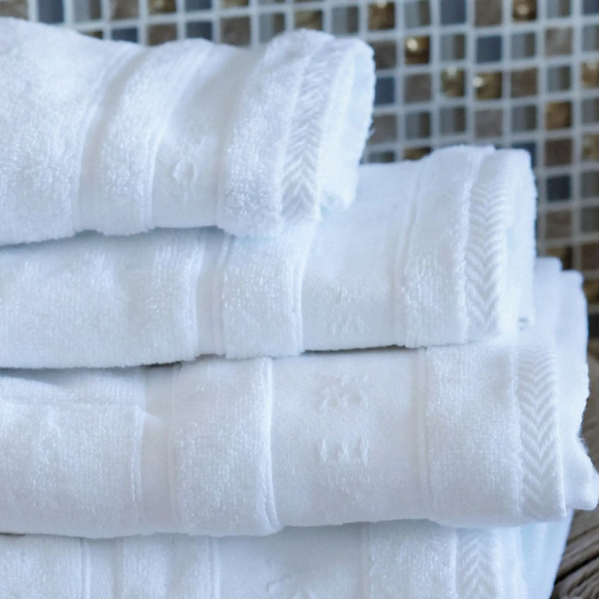 Home by Ilse Jacobsen Bath Collection handduk 50x100 cm 2-pack white cotton