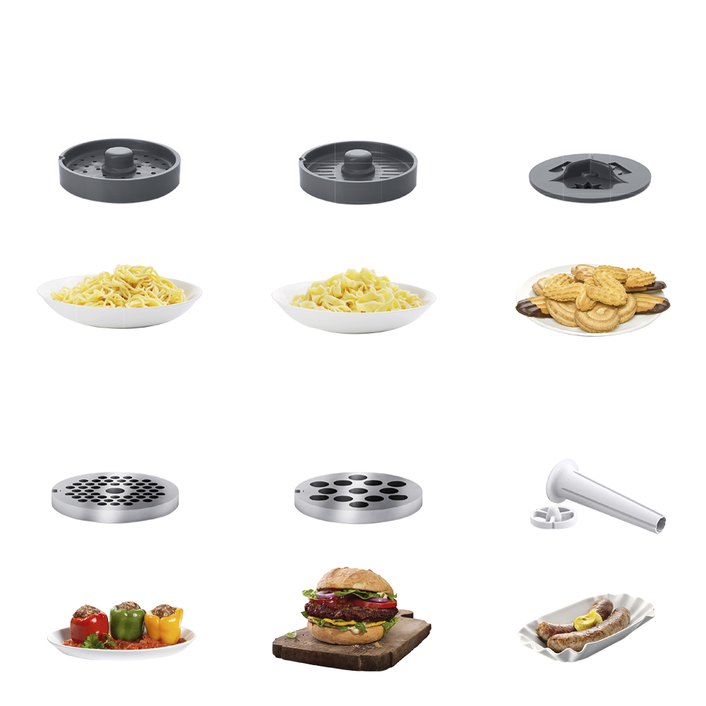 Bosch CompactPower MFW3612A kjøttkvern hvit/grå