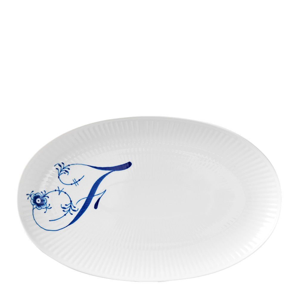 Royal Copenhagen - Alphabet Collection Lautanen soikea 23 cm F