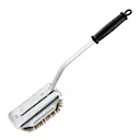 Grillborste 47x8,5x8,5 cm stål/svart