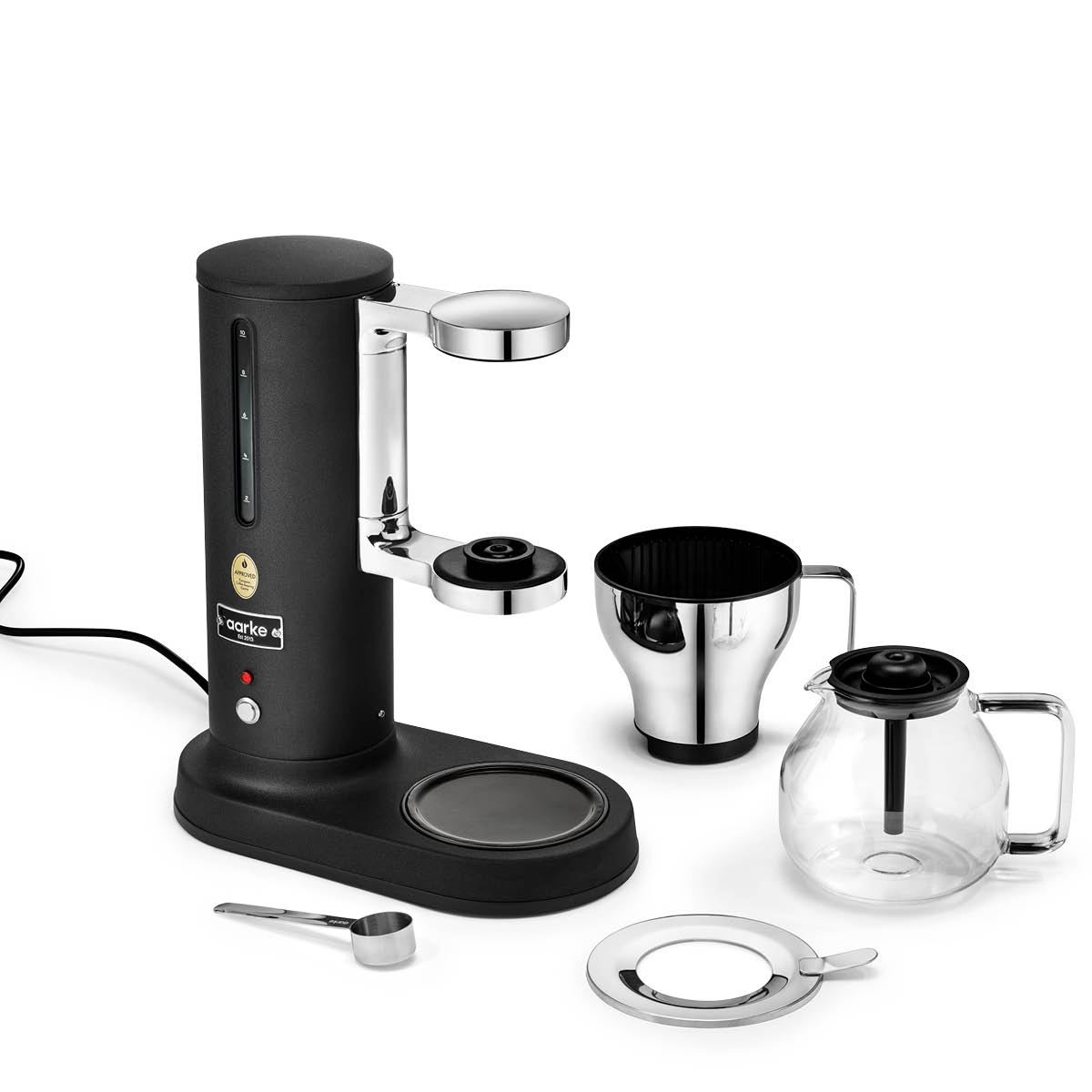 Aarke Kaffetrakter 1,25L matt svart