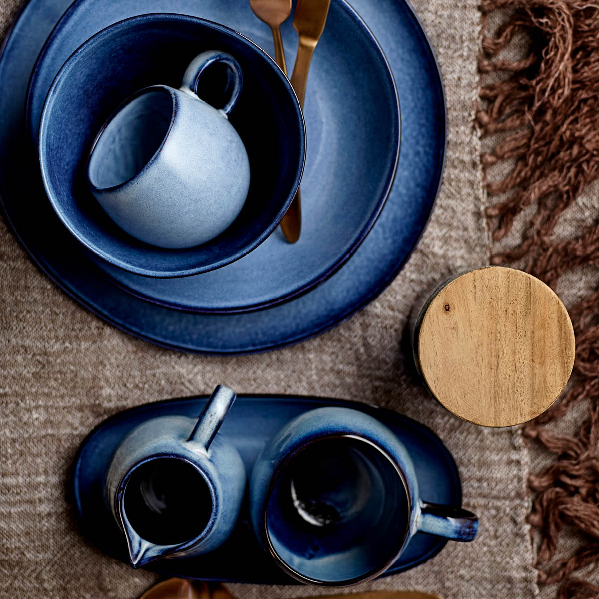 Bloomingville Sandrine Muki 50 cl Sininen