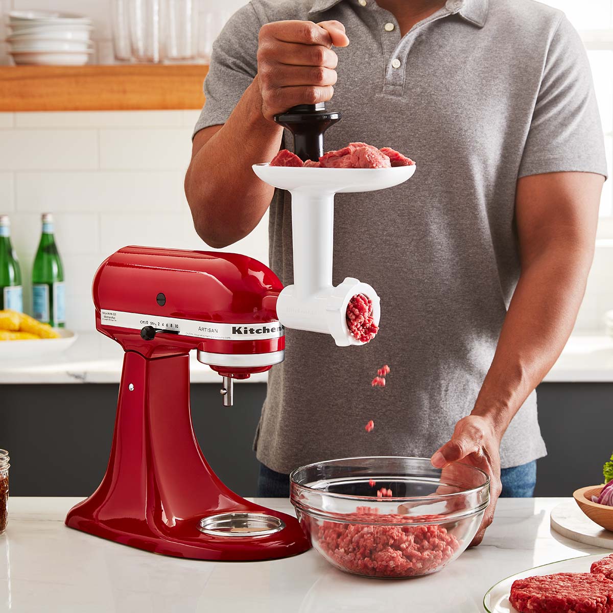 KitchenAid KitchenAid Köttkvarn med 4,5 och 6 mm skivor