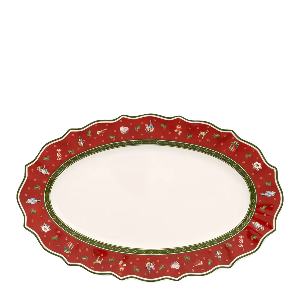 Toy's Delight Tarjoiluastia 38x23,5 cm Punainen/Valkoinen