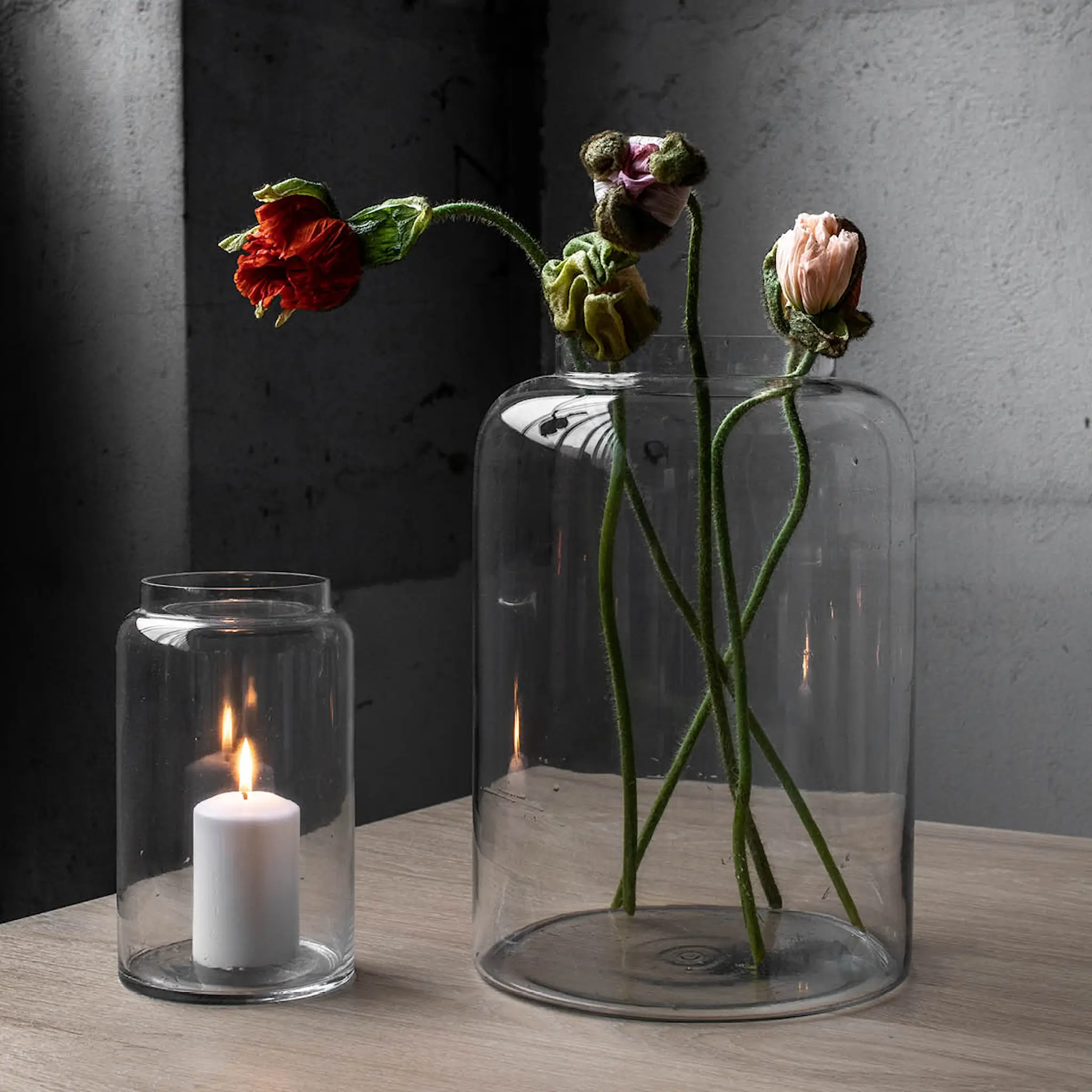 Sögne Home Paula vas 22 cm klar