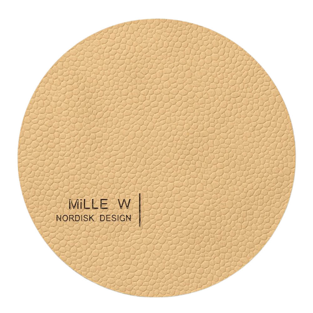 MiLLE W NORDISK DESIGN Round Lasinalunen 10 cm Beige