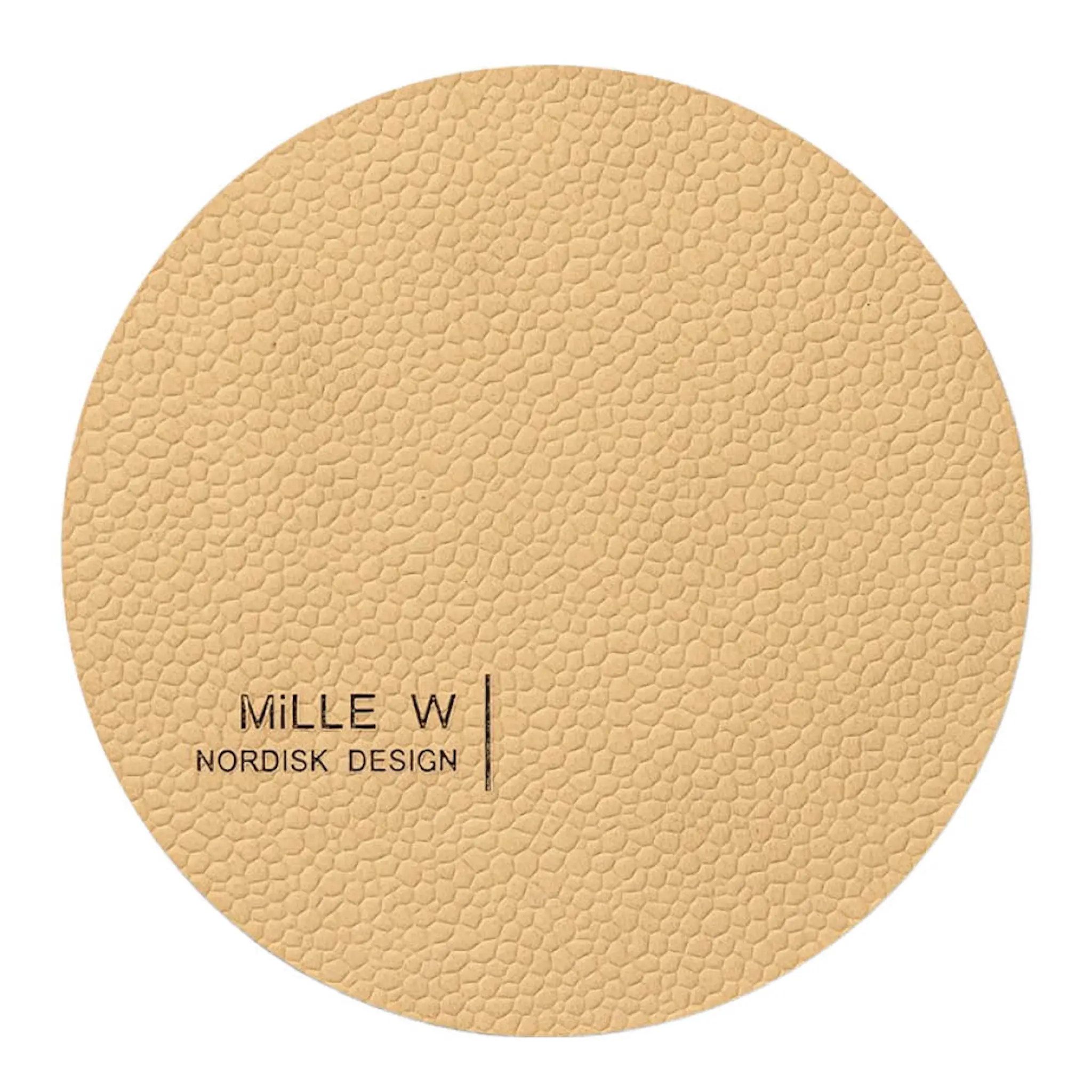 MiLLE W NORDISK DESIGN Round Lasinalunen 10 cm Beige