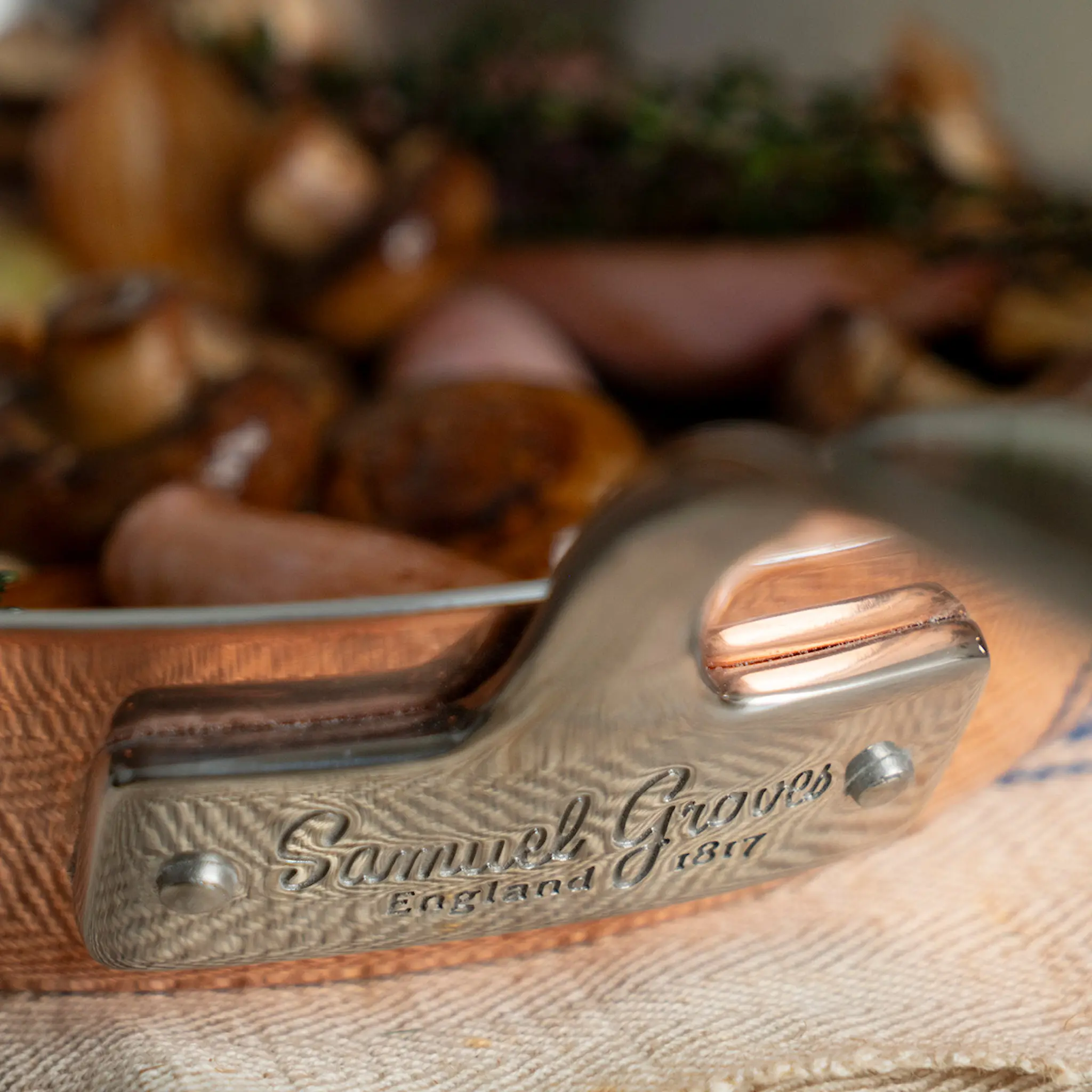 Samuel Groves Copper Induction stekepanne 20 cm