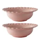 Tulipa djup tallrik 23 cm 2-pack bela portuguesa