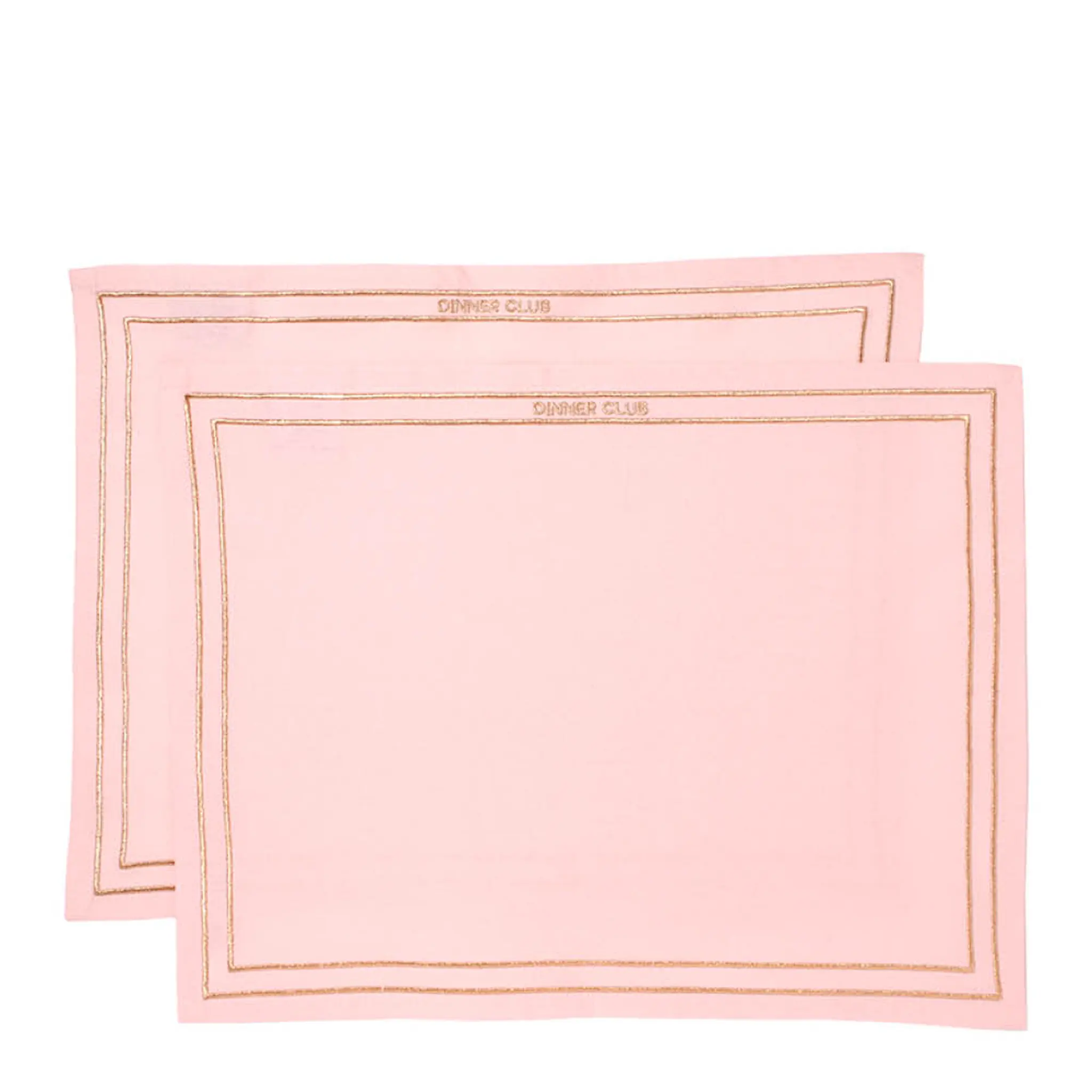 Vondels Bordstabletter DINNER CLUB 2-pack rosa