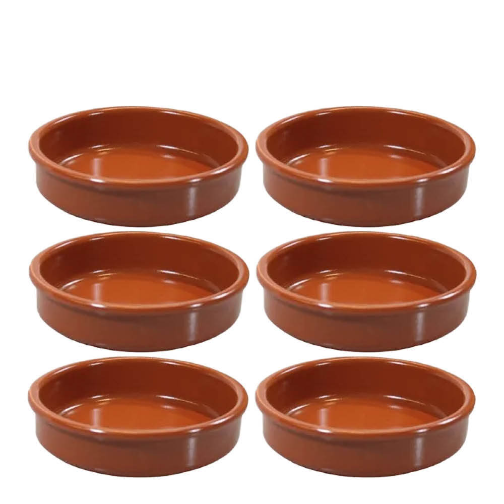 Regas - Tapasvuoka 11,5 cm 6 kpl terrakotta