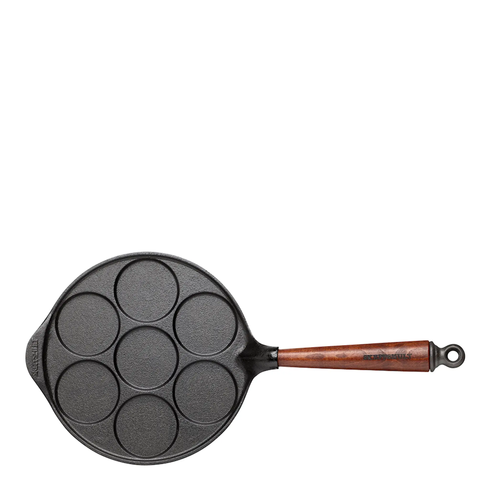 Skeppshult Traditional plettpanne med trehåndtak 23 cm hover