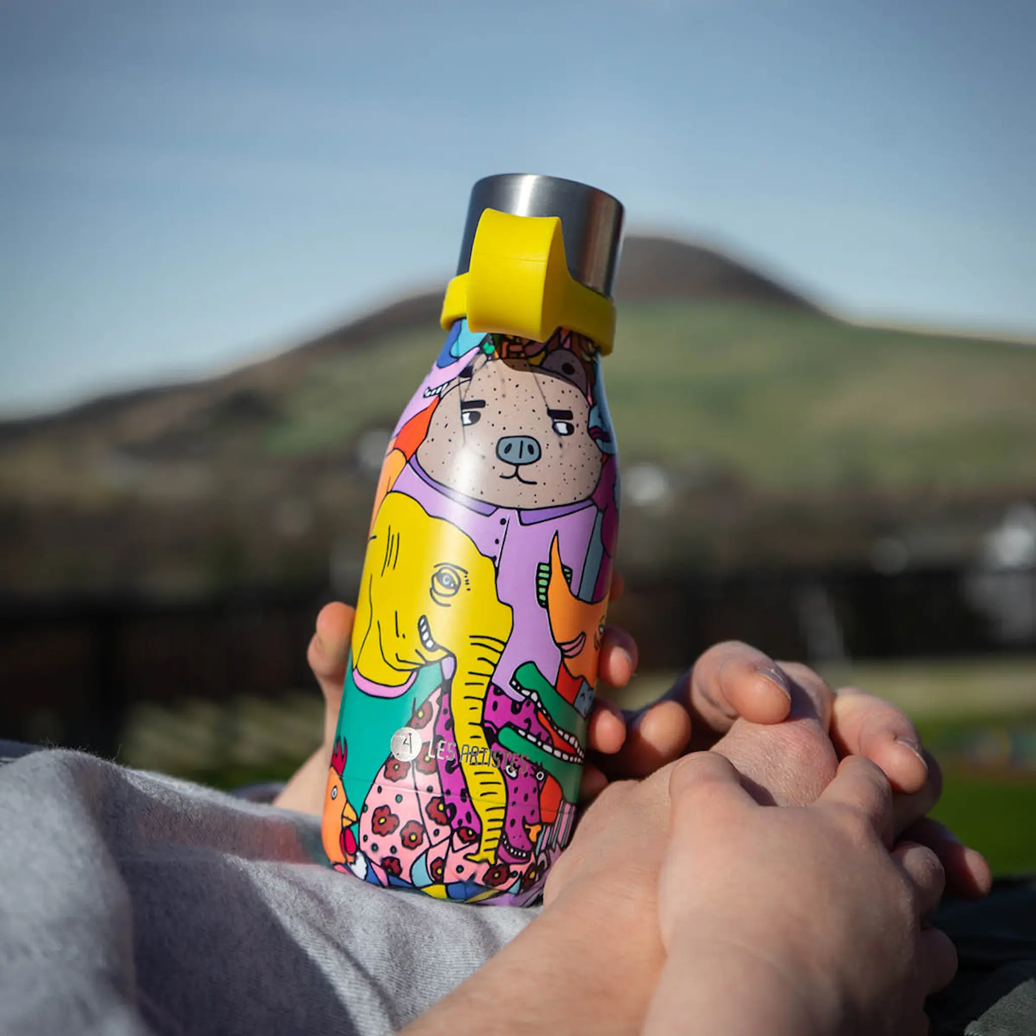 Les Artistes Bottle Up Gull Sløyfe termoflaske 28 cl